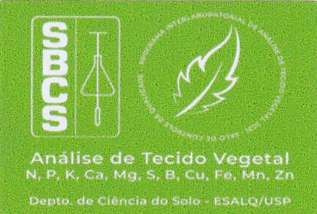 Selo Análise de Tecido Vegetal - 2021